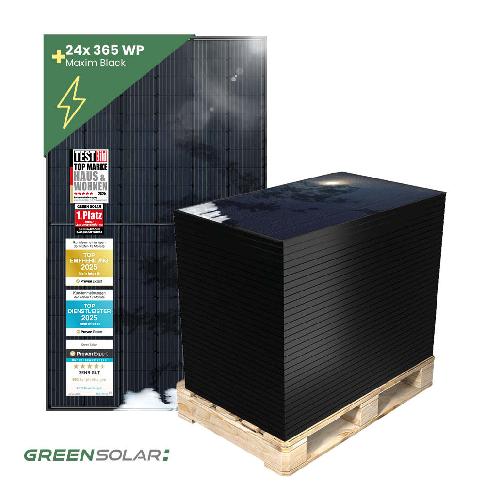 Solar-Modul 365 Wp (Palette mit 24 Stück)