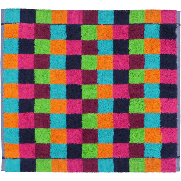 Cawö - Life Style Karo 7047 - Farbe: 84 - multicolor - Seiflappen 30x30 cm