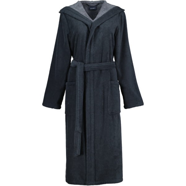 JOOP! Classic - Damen Bademantel - Kapuze 1617 - Farbe: 97 - schwarz