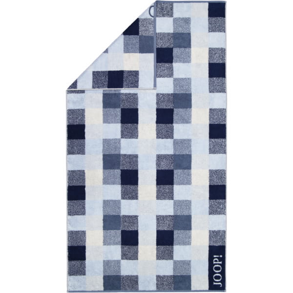 JOOP! Handtücher Vibe Karo 1699 - Farbe: ozean - 11 - Duschtuch 80x150 cm