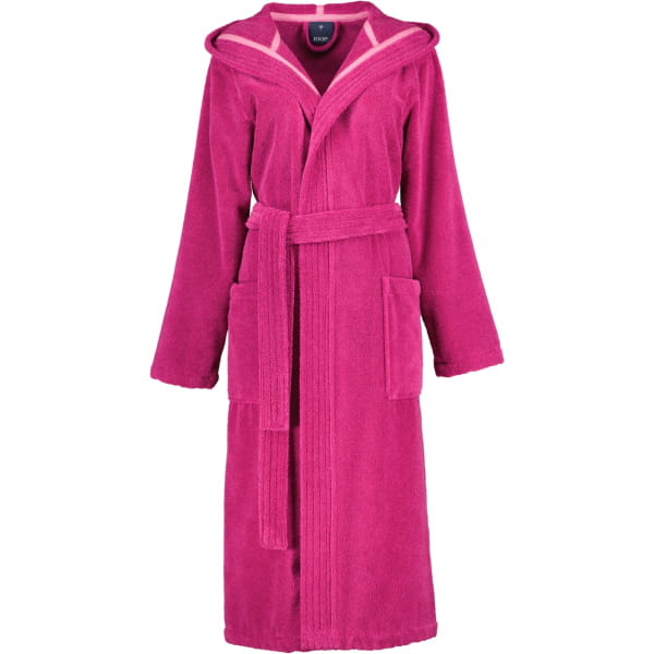 JOOP! Damen Bademantel - Kapuze 1649 - Farbe: Beere - 207