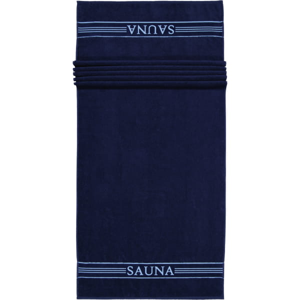 frottana Saunatücher Sauna - Farbe: deep sea - 596 - 80x200 cm