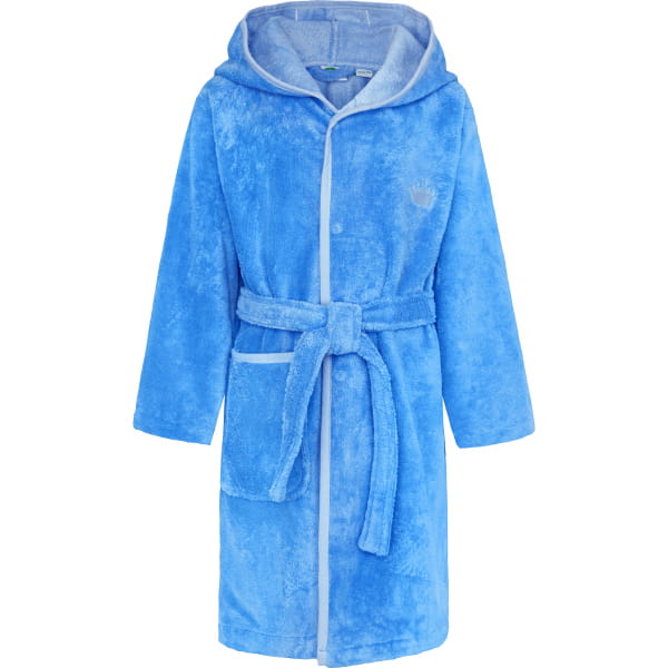 Smithy Schmuseflausch - Kinder-Bademantel - Farbe: blau (1602022) - 86/92