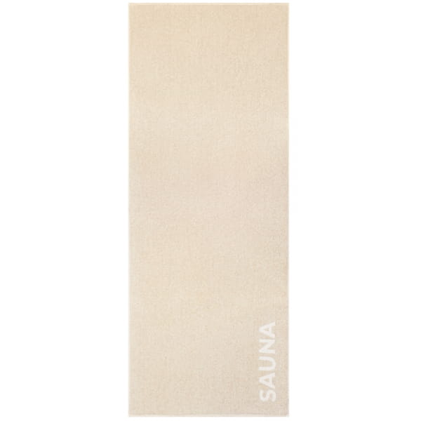 Cawö Saunatücher SAUNA Cotton & Hemp 5507 - Farbe: natur - 33 - 80x200 cm