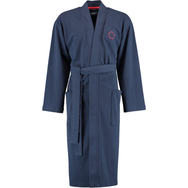 JOOP Herren Bademantel Kimono Pique 1655 - Farbe: marine - 12