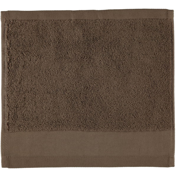 Rhomtuft - Handtücher Comtesse - Farbe: taupe - 58 - Seiflappen 30x30 cm
