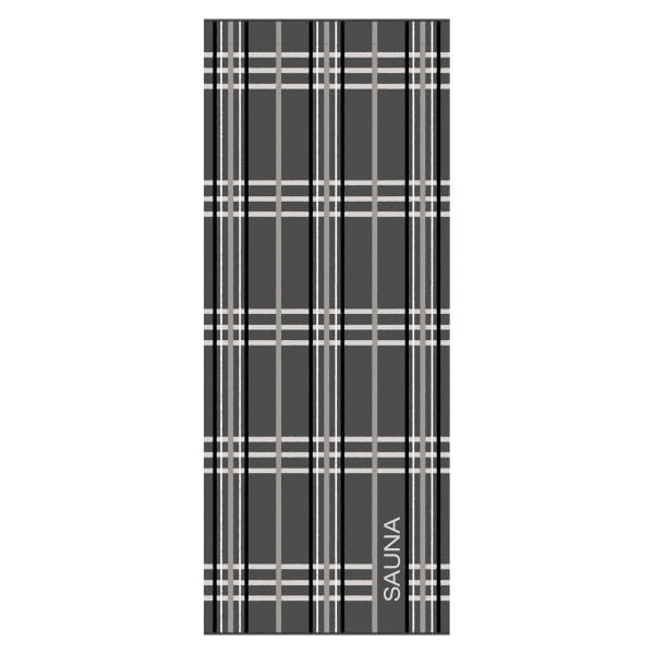 Cawö Saunatücher SAUNA Check 6274 - Farbe: anthrazit - 34 - 80x200 cm