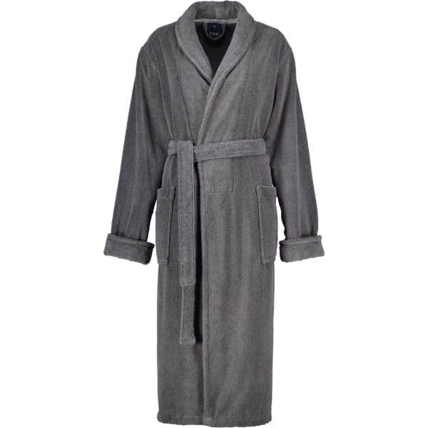 JOOP Damen Bademantel Schalkragen 1650 - Farbe: Anthrazit - 764