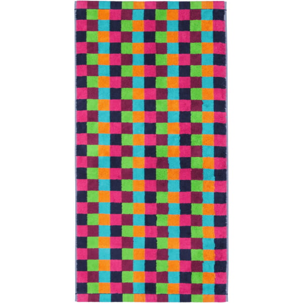 Cawö - Life Style Karo 7047 - Farbe: 84 - multicolor - Handtuch 50x100 cm