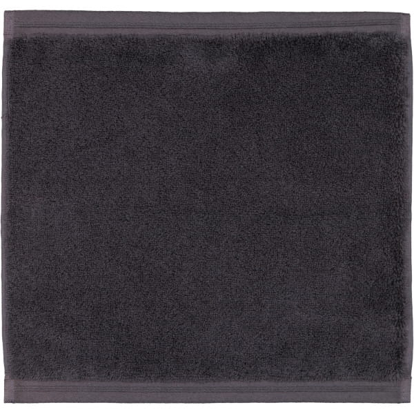 Vossen Handtücher Vegan Life - Farbe: anthrazit - 7700 - Seiflappen 30x30 cm