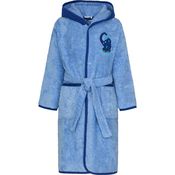 Smithy Die Sendung mit dem blauen Elefanten - Kinder-Bademantel - Farbe: blau (1902034) - 86/92