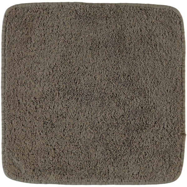 Rhomtuft - Handtücher Loft - Farbe: taupe - 58 - Seiflappen 30x30 cm