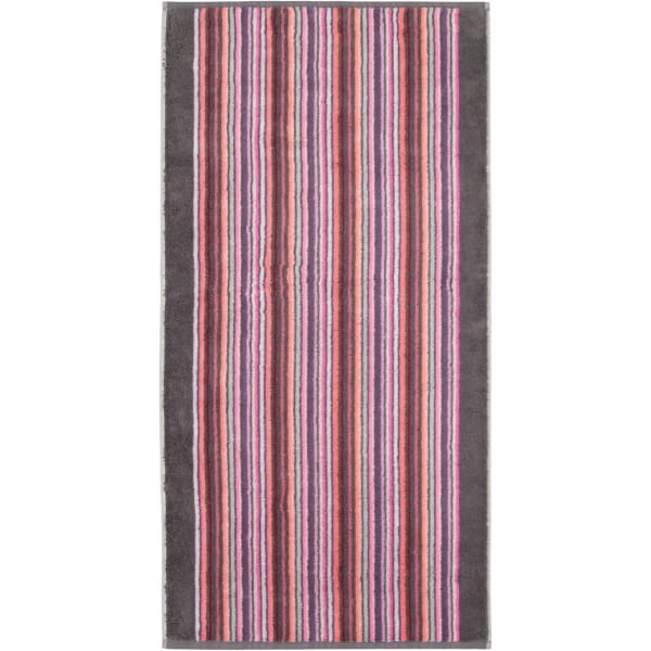 Cawö - Remake Streifen 2020 - Farbe: beere-multicolor - 17 - Handtuch 50x100 cm