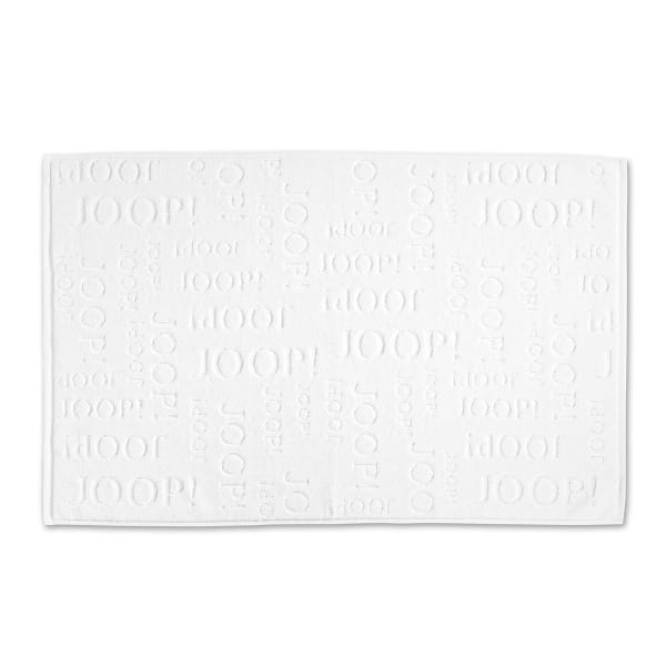JOOP! Badematten Repeat 74 - Farbe: weiß - 01 - 45x65 cm