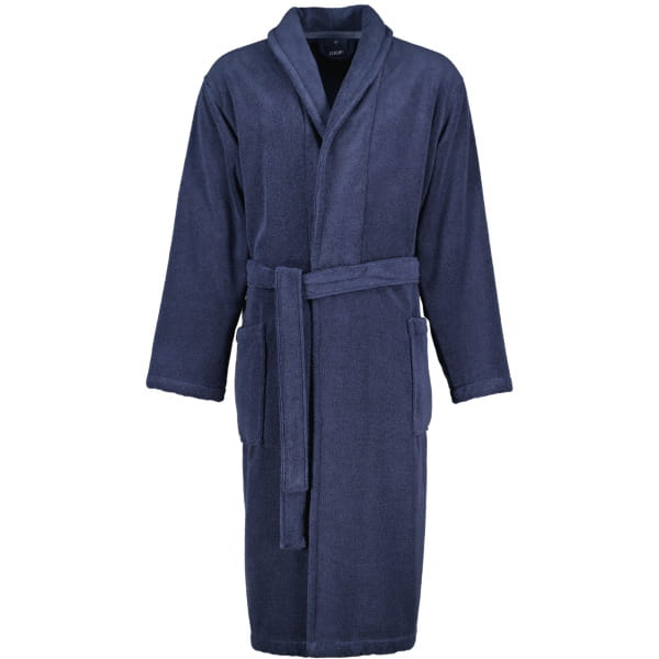 JOOP! Herren Bademantel - Schalkragen 1651 - Farbe: blau - 175 - S