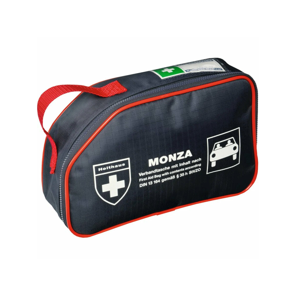 KFZ Verbandtasche Erste Hilfe Set MONZA 5-eckig nach DIN-13164