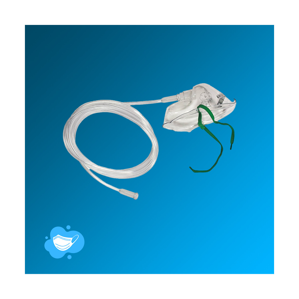 Sauerstoffmaske mit Sicherheitsschlauch Kinder