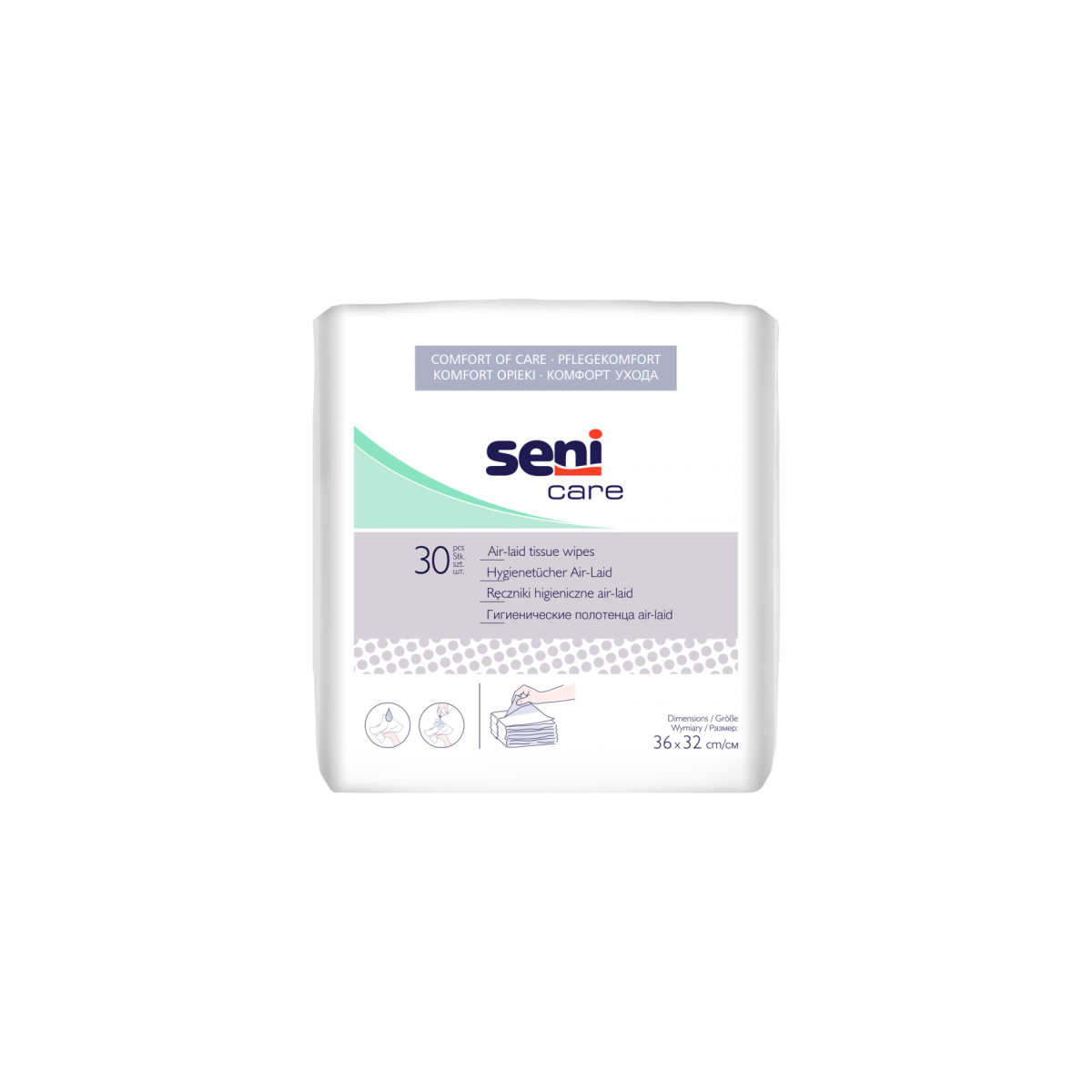 Hygienetücher Air-Laid 30 Stück von Seni Care