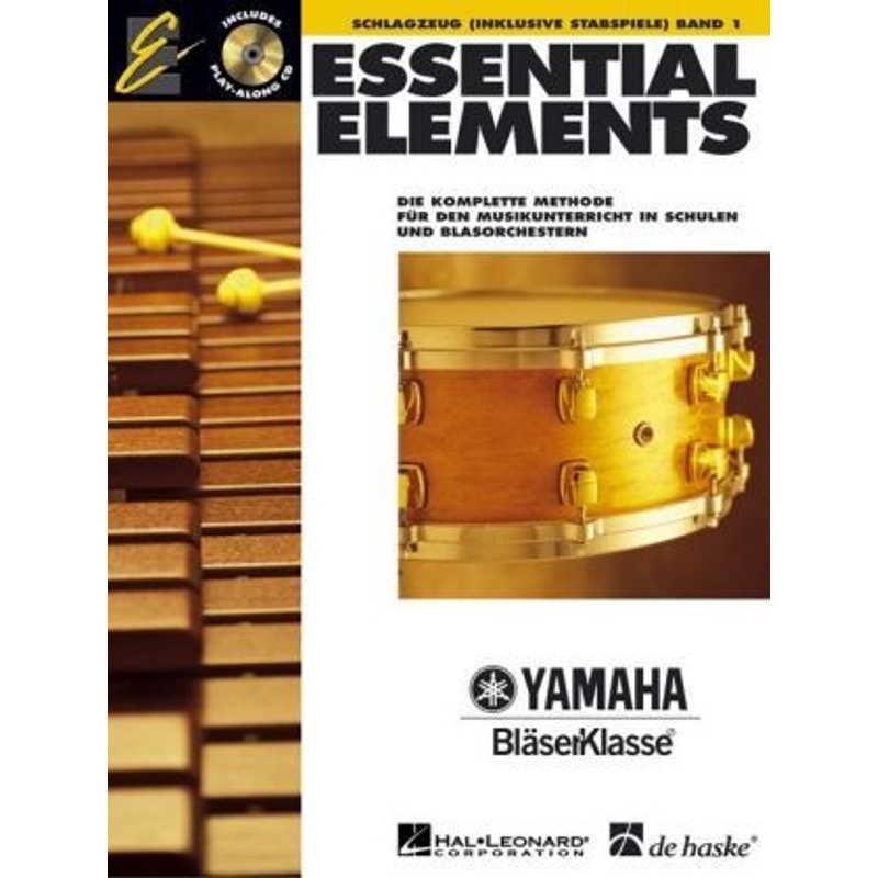 Essential Elements, Für Schlagzeug (Inkl. Stabspiele), M. Audio-Cd.Bd.1, Kartoniert (TB)