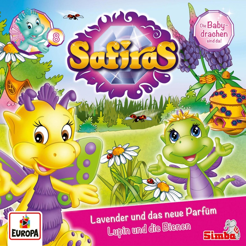 Safiras - 8 - Folge 08: Lavender und das neue Parfüm / Lupin und die Bienen - Jana Lini (Hörbuch-Download)