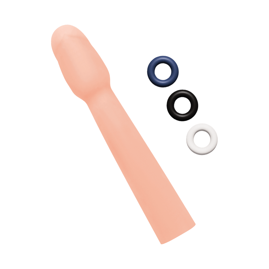 Realistic 2' Penis Extender, 18 cm