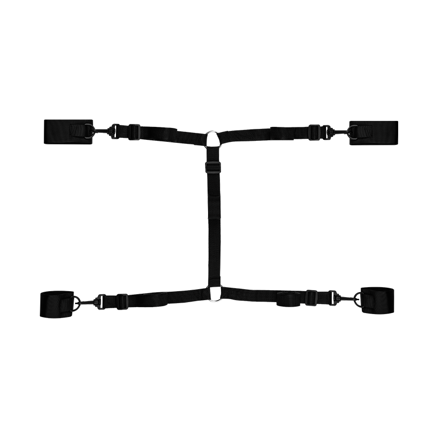 Fesselkreuz für das Bett