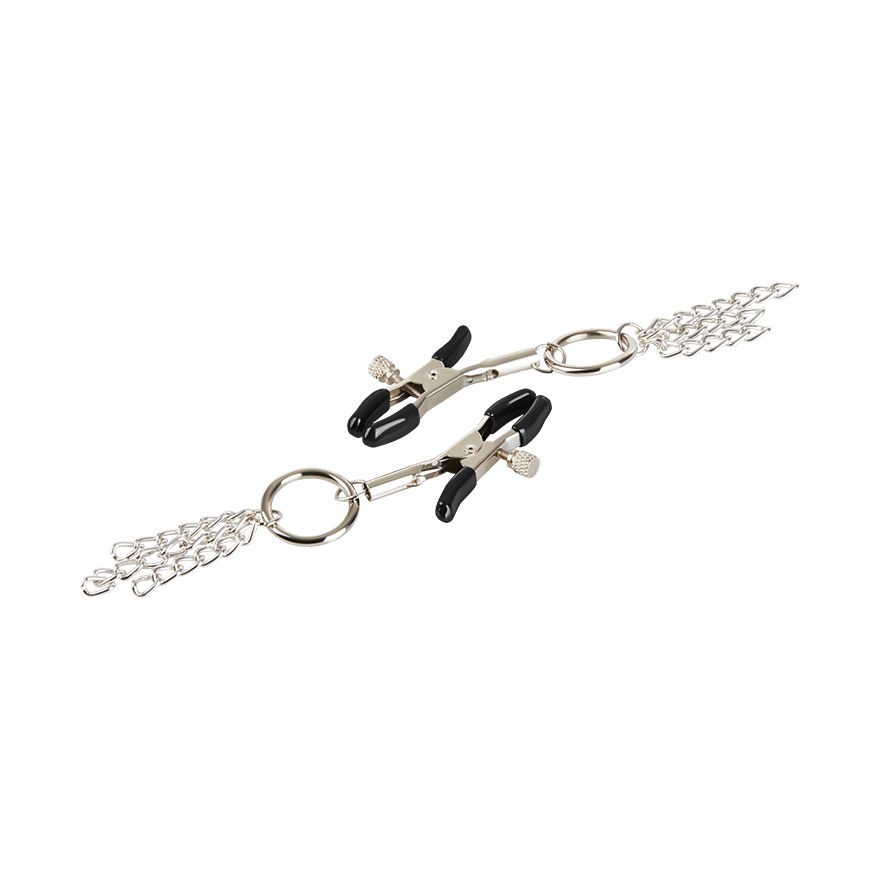 Nippelklemmen mit O-Ringen und Ketten