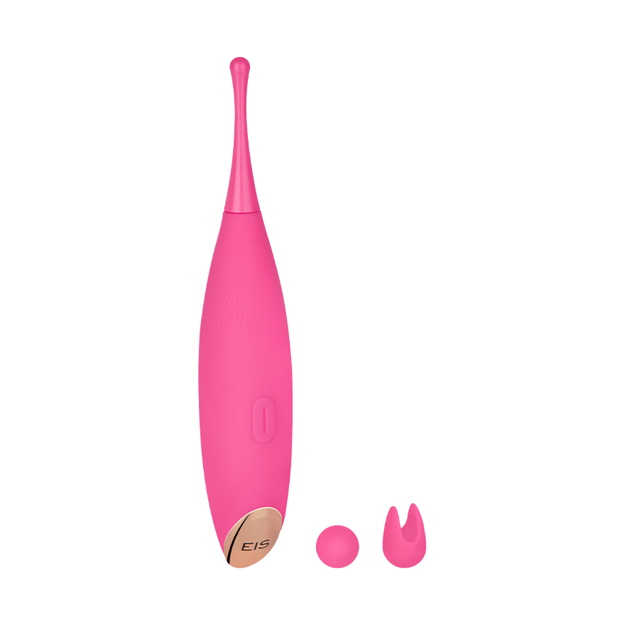 Auflegevibrator mit 2 Aufsätzen, 17 cm