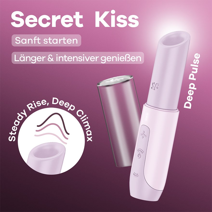 Satisfyer Secret Kiss, 13 cm