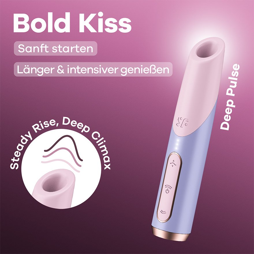 Satisfyer Bold Kiss, 12,5 cm