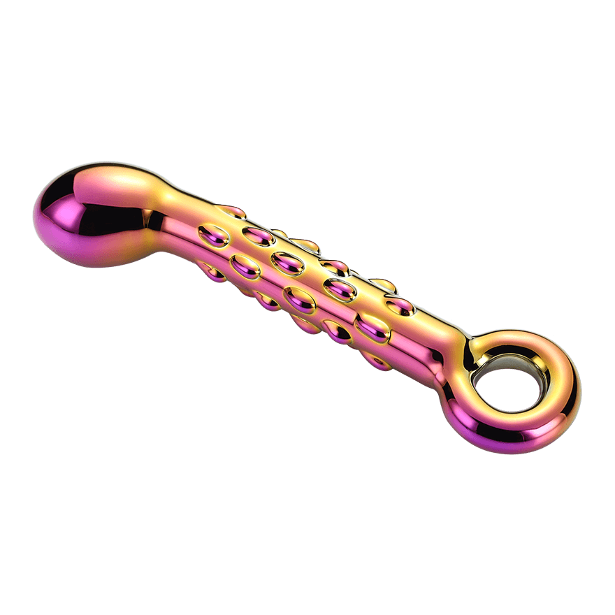 Ribbed G-Spot Dildo, 18 cm