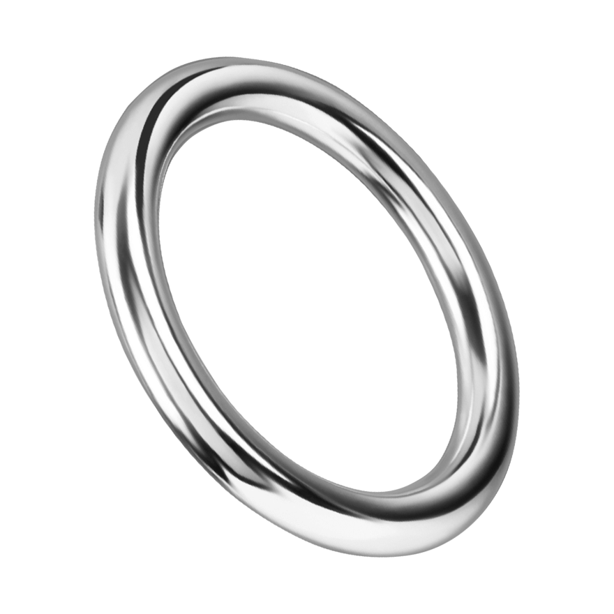 Nahtloser Eisen-Penisring, 3,5 cm