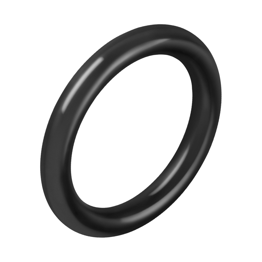 Voluminöser Gummi-Penisring, 4,5 cm