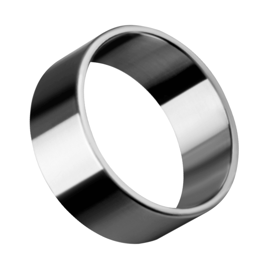 Sehr breiter Edelstahl-Penisring, 3,5 cm