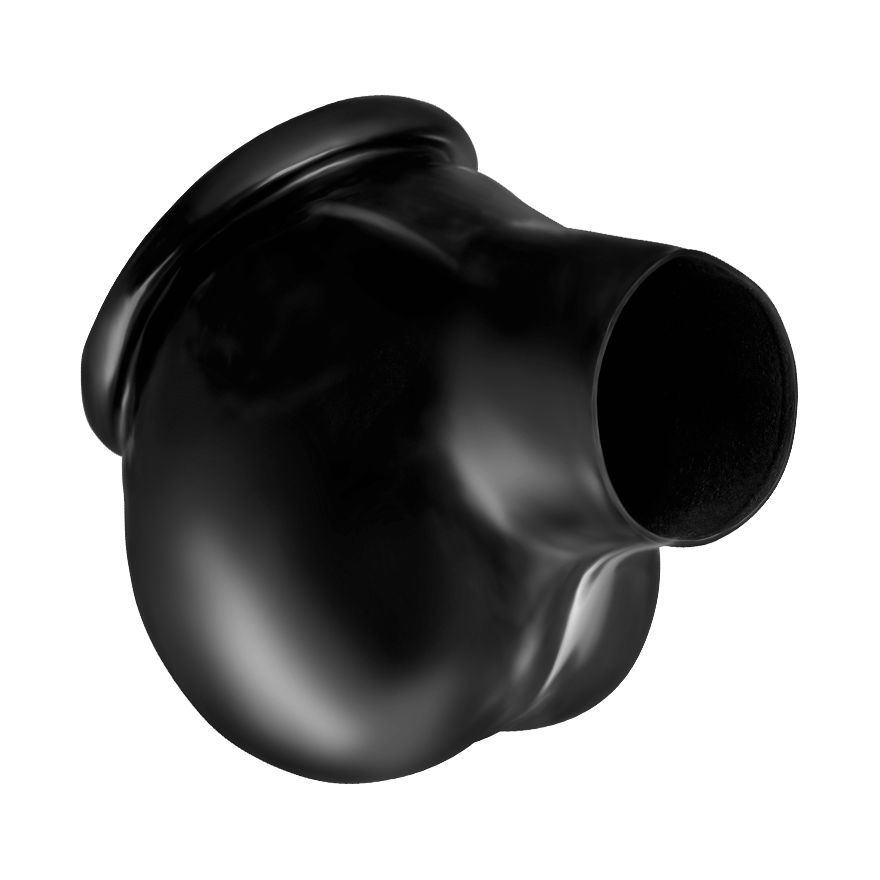Latex-Penis- und Hodenmanschette
