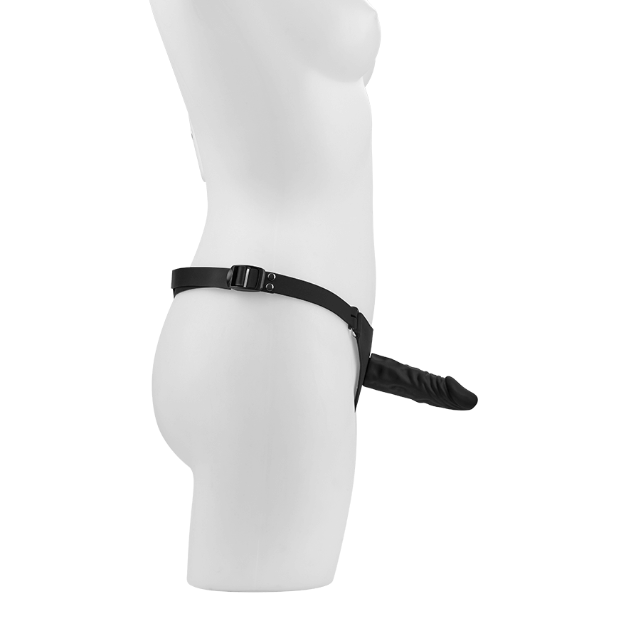 Strap-On Geschirr mit Naturdildo, 12 cm