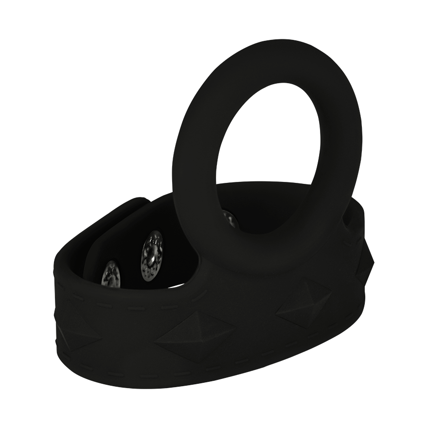 Penisring mit verstellbarem Hodengurt, 3 - 6,5 cm