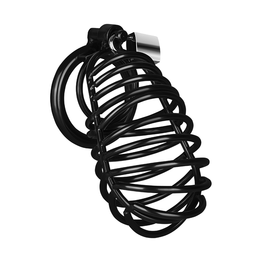 Peniskäfig mit Schloss, 10,5 cm