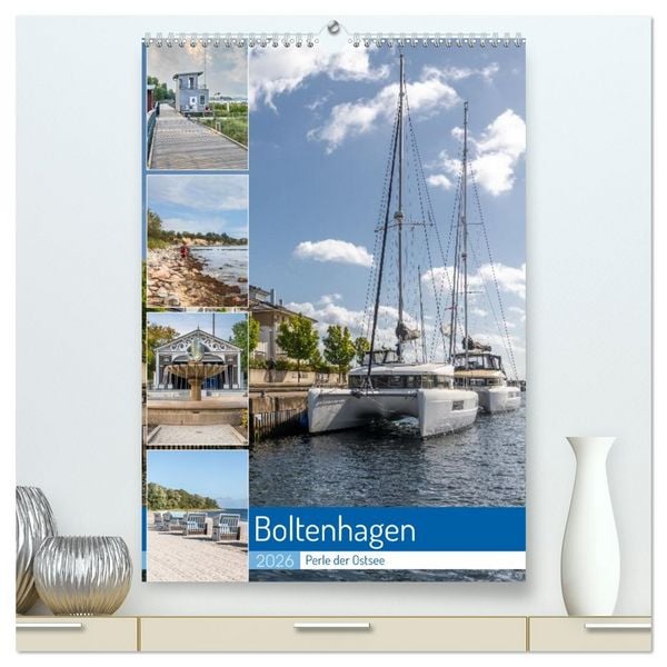 Boltenhagen (hochwertiger Premium Wandkalender 2026 DIN A2 hoch), Kunstdruck in Hochglanz