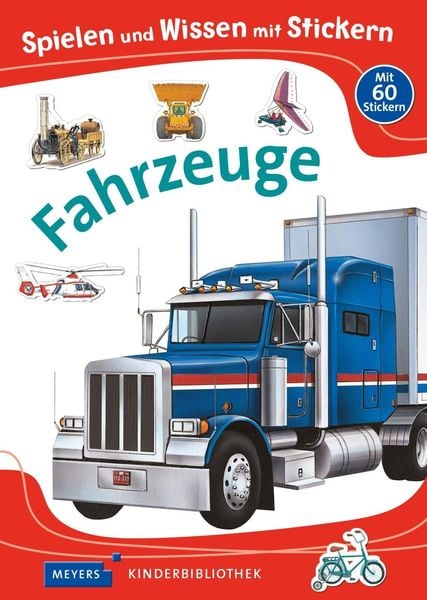 Spielen und Wissen mit Stickern – Fahrzeuge