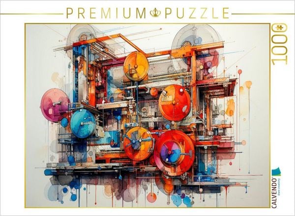 CALVENDO Puzzle Kunst und Maschine | 1000 Teile Lege-Größe 64x48cm Foto-Puzzle für glückliche Stunden