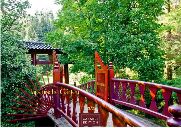 Japanische Gärten Kalender 2026 – Wandkalender | Fotokalender Asien 35x50cm Grosses Format - Fotografien authentischer japanischer Gärten, perfekt für