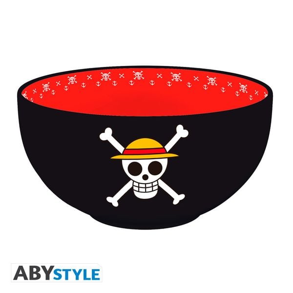 'ONE PIECE - Bowl - 600ml - ''Skulls'' cardboard box'