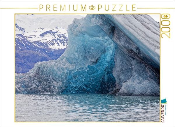 CALVENDO Puzzle Jökulsárlón | 2000 Teile Lege-Größe 90x67cm Foto-Puzzle für glückliche Stunden