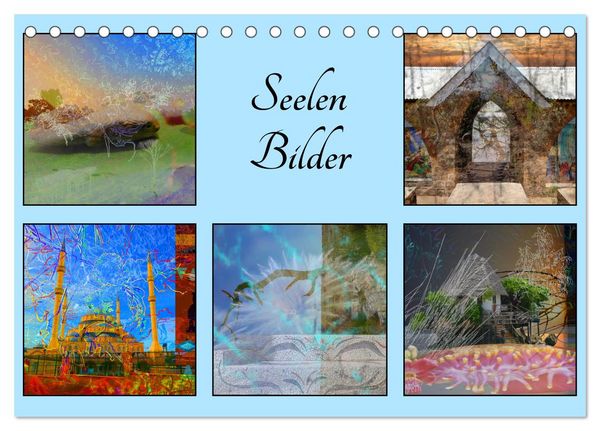 Seelen Bilder (Tischkalender 2026 DIN A5 quer), CALVENDO Monatskalender