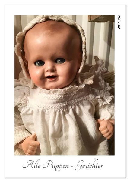 Alte Puppen - Gesichter (Tischkalender 2026 DIN A5 hoch), CALVENDO Monatskalender