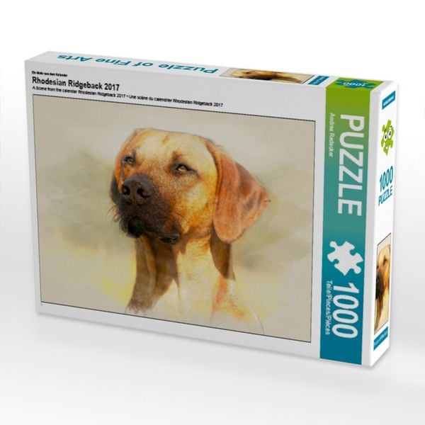 Ein Motiv aus dem Kalender Rhodesian Ridgeback 2017 (Puzzle)