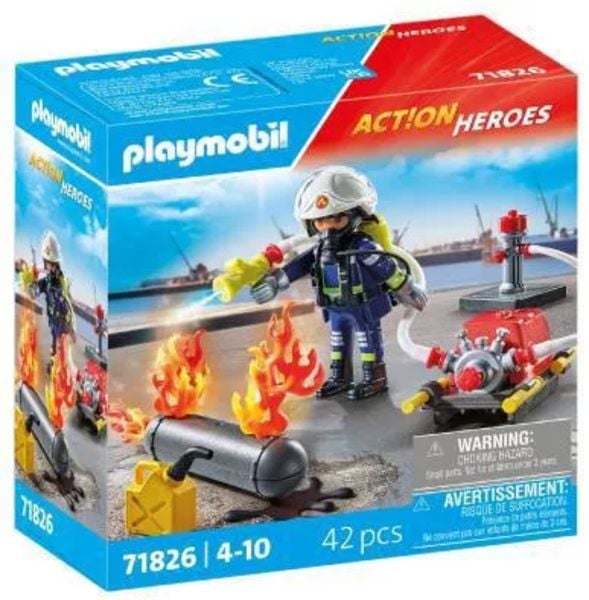 PLAYMOBIL 71826 Löschung eines Gastanks