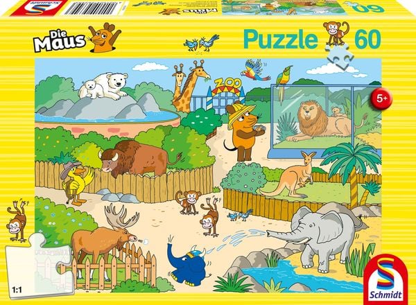 Puzzle Schmidt Spiele Im Zoo 60 Teile