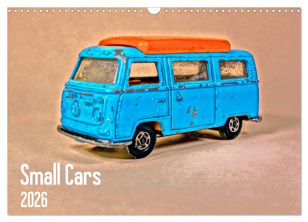 Small Cars (Wandkalender 2026 DIN A3 quer), CALVENDO Monatskalender